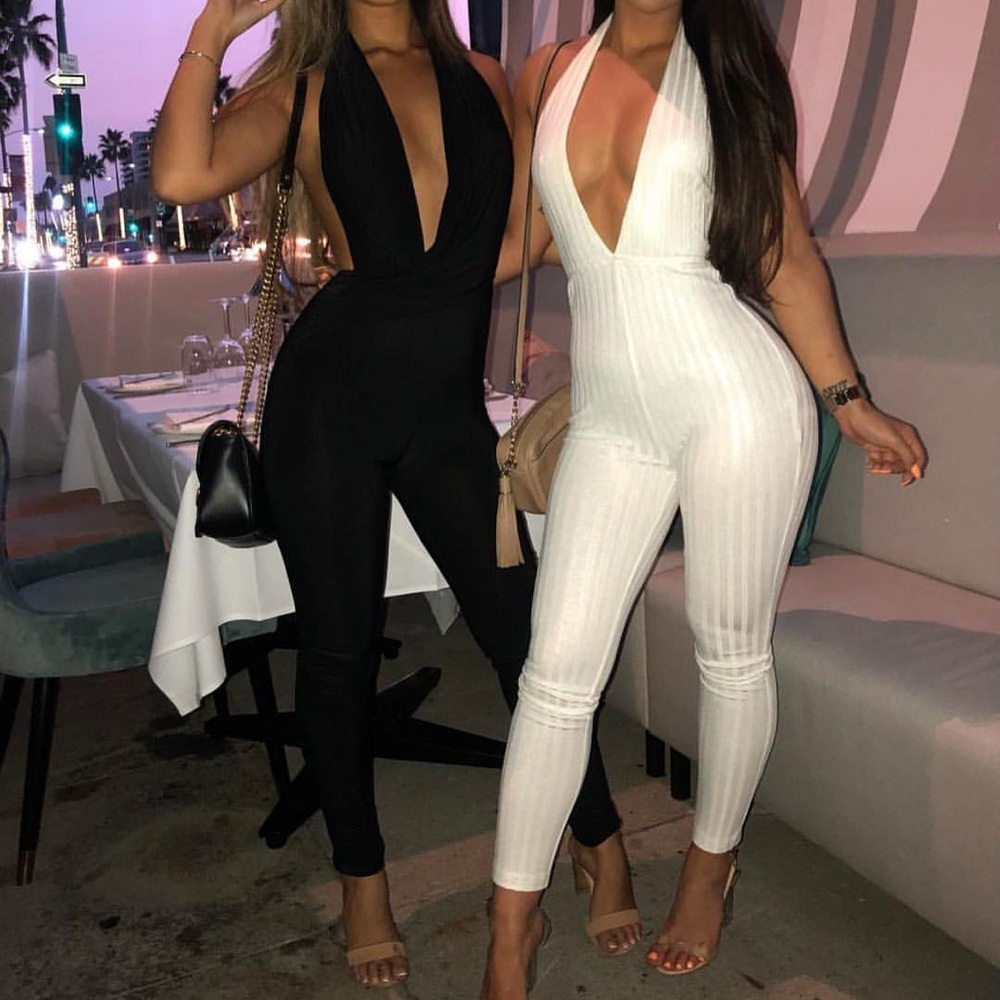 Abyss By Abby Jose pantsuit White Small